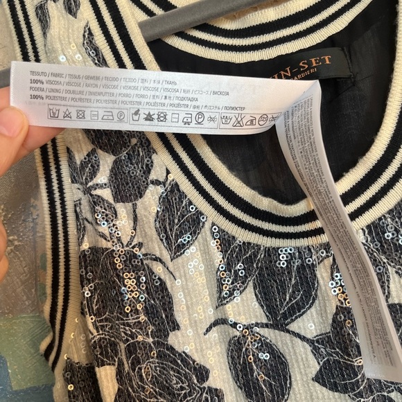 TWIN-SET Simona barbieri Sequins Tank Dress - Picture 7 of 10